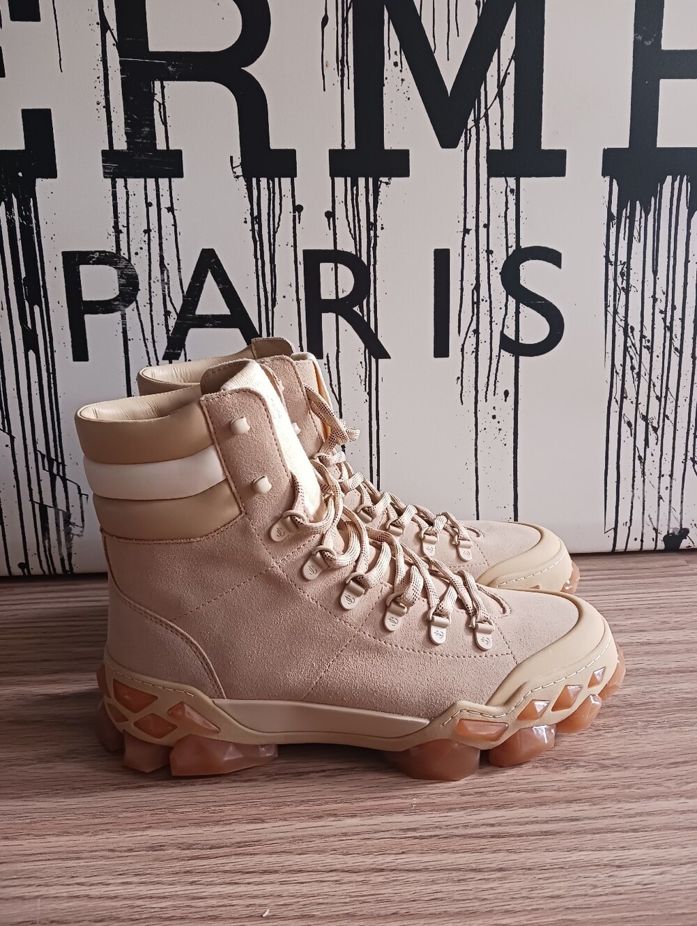 New Jimmy Choo Dimonds x Hike Boots Size 41
